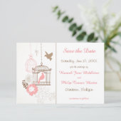 Doves & Cages - 3x5 Carte de rappel (Debout devant)