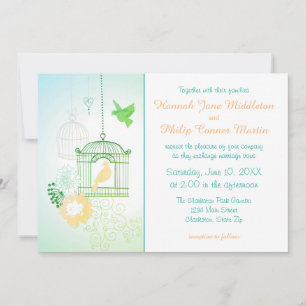 Doves & Cages - Faire-part de mariage