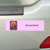 Doves Framed Bumpersticker (Op auto)