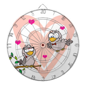 Doves in Love Dartbord