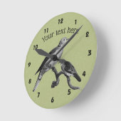 Doves  Kunst Pesonalized   Ronde Klok (Hoek)