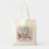 Doves Rozen canvas tas (Voorkant)