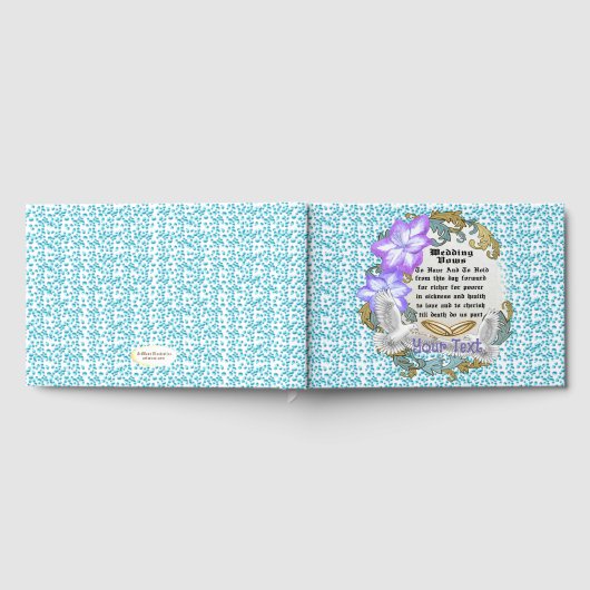 Doves Wedding Vows gastenboek (Volledig)