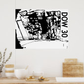 DOW 30 POSTER (Keuken)