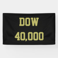 Dow 40000 beurs viering