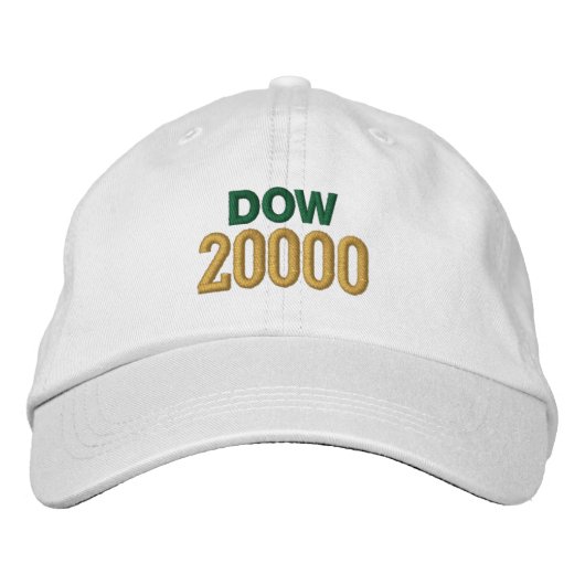 Dow Jones 20000 Casquette (Devant)