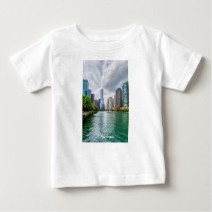 Down Chicago River Baby T-Shirt