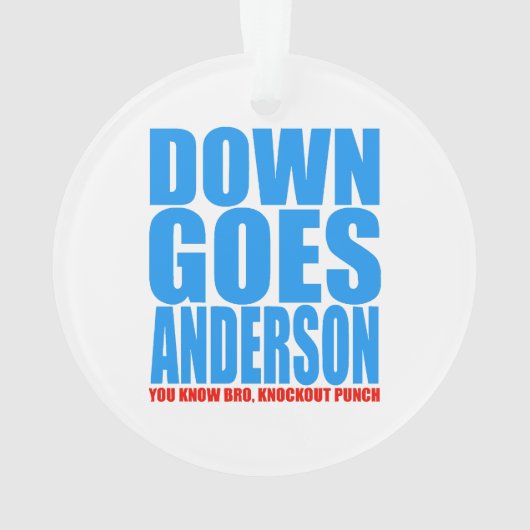 Down Goes Anderson (dos)
