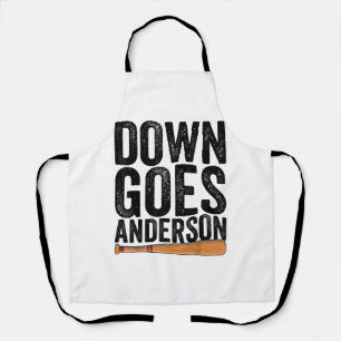 DOWN GOES ANDERSON GRAPPIG HONKBALGESCHENK ANDERSO SCHORT