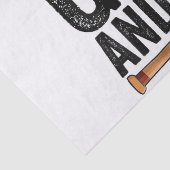 DOWN GOES ANDERSON GRAPPIG HONKBALGESCHENK ANDERSO TISSUEPAPIER (Detail)