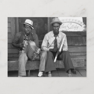 Down Home Music, 1938 Briefkaart