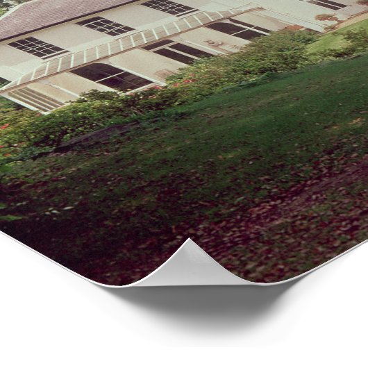 Down House, het huis van Charles Darwin Poster (Hoek)