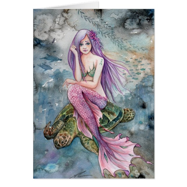 Down in Atlantis - Mermaid (Voorkant)