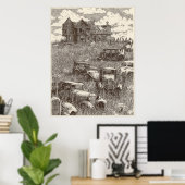 Down On The Farm Poster (Option De Téléchargement  (Bureau à domicile)