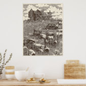 Down On The Farm Poster (Option De Téléchargement  (Cuisine)