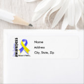 Down Syndrome Awareness 5 Etiket (Insitu)