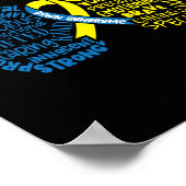 Down Syndrome Awareness Butterfly Special Poster (Hoek)