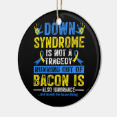 Down Syndrome Awareness Down Syndrome Keramisch Ornament (Links)