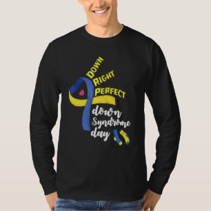 Down Syndrome Awareness Socks 21 T-shirt Cool Down