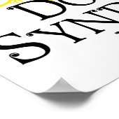 Down Syndrome Butterfly Poster (Hoek)