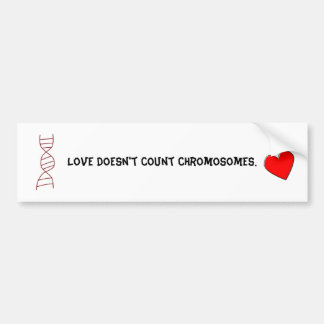 Down Syndrome Love Bumpersticker