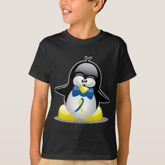 Down Syndrome Penguin T-shirt (Voorkant)