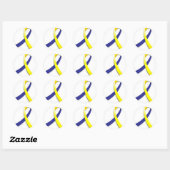 Down Syndrome Ronde Sticker (Vel)
