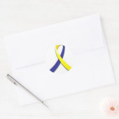 Down Syndrome Ronde Sticker (Envelop)