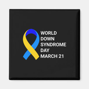 Down Syndroom Awareness - World Down Syndrome Day Magneet