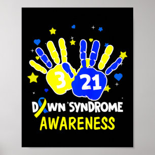 Down Syndroom Bewustzijn Kostuum Maart 21 Gift Tea Poster