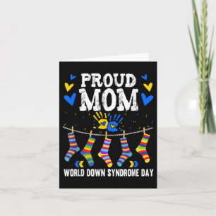 Down Syndroom Bewustzijn Mom _1 Kaart