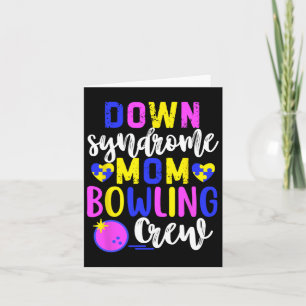 Down syndroom moeder bowling bemanning groep match kaart