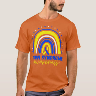 Down-syndroom regenboog 18 t-shirt