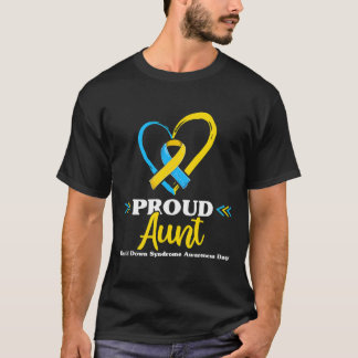 Down-syndroom Tante Awareness 2 T-shirt