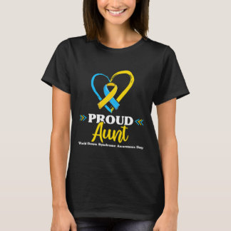 Down-syndroom Tante Awareness 2 T-shirt