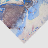 Down the Rapids van Frank Weston Benson Tissuepapier (Detail)