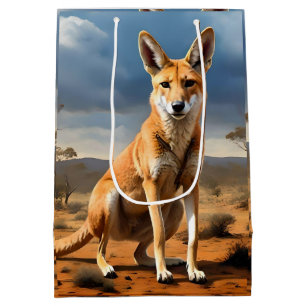 **"Down Under Delight: The Kangaringo Design"** Medium Cadeauzakje