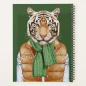 Down Vest Tiger Planner (Achterkant)