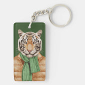 Down Vest Tiger Sleutelhanger (achterkant)