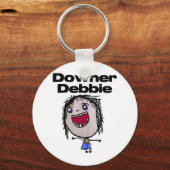 Downer Debbie Sleutelhanger (Voorkant)