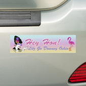 Downey Oshin bumper sticker (Op auto)