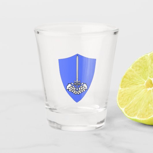Downhall-vlag - heet glas (Voorkant)