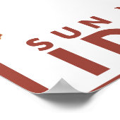 Downhhill Snow Skier - Sun Valley, Idaho Poster (Hoek)