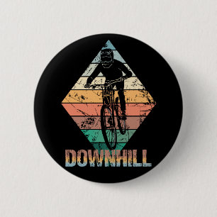 Downhill Mountain Biker Ronde Button 5,7 Cm