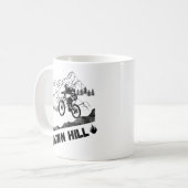 Downhill Mountain Biking Koffiemok (Voorkant links)