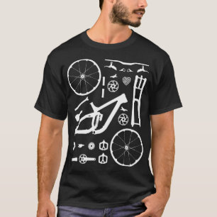 Downhill Mountainbike onderdelen - Bouw een MTB T-shirt