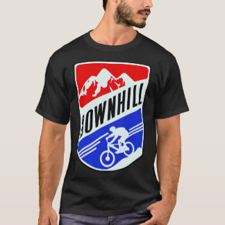Downhill mountainbikeFietser T-shirt