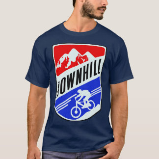 Downhill mountainbikeFietser T-shirt