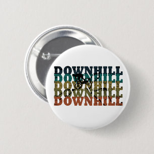 downhill mountainbiken ronde button 5,7 cm