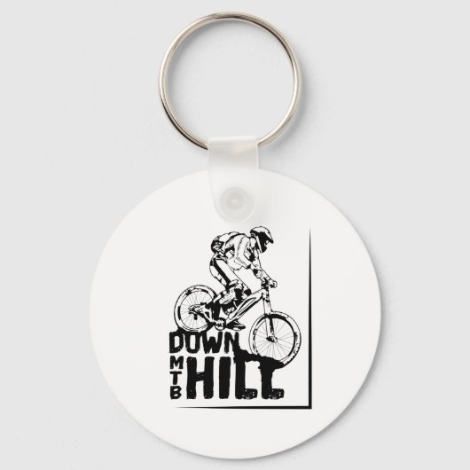 Downhill MTB Sleutelhanger (Voorkant)